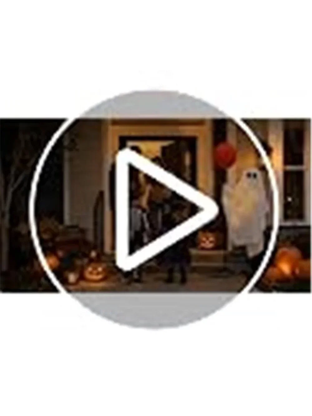 Halloween Decorations Outdoor, 6 FT Life Size Ghost with Red Balloon